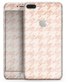 Grungy Tangerine Dream Pattern - Skin-kit for the iPhone 8 or 8 Plus