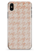 Grungy Tangerine Dream Pattern - iPhone X Clipit Case
