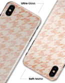 Grungy Tangerine Dream Pattern - iPhone X Clipit Case