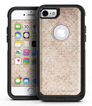 Grungy Tangerine Tile Pattern - iPhone 7 or 8 OtterBox Case & Skin Kits