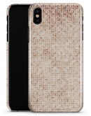 Grungy Tangerine Tile Pattern - iPhone X Clipit Case