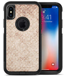 Grungy Tangerine Tile Pattern - iPhone X OtterBox Case & Skin Kits