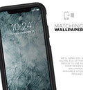 Grungy Teal Wavy Abstract Surface - Skin Kit for the iPhone OtterBox Cases