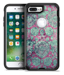 Grungy Teal and Pink Damask Pattern - iPhone 7 Plus/8 Plus OtterBox Case & Skin Kits