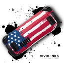 Grungy Vector American Flag // Full Body Skin Decal Wrap Kit for the Steam Deck handheld gaming computer