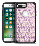Grungy Violet Wildflower Pattern - iPhone 7 Plus/8 Plus OtterBox Case & Skin Kits
