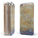 Grungy Watercolor Boiling Surface iPhone 6/6s or 6/6s Plus 2-Piece Hybrid INK-Fuzed Case