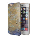 Grungy Watercolor Boiling Surface iPhone 6/6s or 6/6s Plus 2-Piece Hybrid INK-Fuzed Case