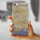Grungy Watercolor Boiling Surface iPhone 6/6s or 6/6s Plus 2-Piece Hybrid INK-Fuzed Case