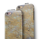 Grungy Watercolor Boiling Surface iPhone 6/6s or 6/6s Plus 2-Piece Hybrid INK-Fuzed Case