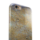 Grungy Watercolor Boiling Surface iPhone 6/6s or 6/6s Plus 2-Piece Hybrid INK-Fuzed Case