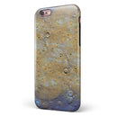 Grungy Watercolor Boiling Surface iPhone 6/6s or 6/6s Plus 2-Piece Hybrid INK-Fuzed Case