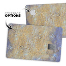 Grungy Watercolor Boiling Surface - Premium Protective Decal Skin-Kit for the Apple Credit Card