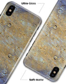 Grungy Watercolor Boiling Surface - iPhone X Clipit Case