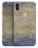 Grungy Watercolor Boiling Surface - iPhone X Skin-Kit