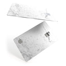 Grungy White Marble  - Premium Protective Decal Skin-Kit for the Apple Credit Card