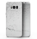 Grungy White Marble  - Samsung Galaxy S8 Full-Body Skin Kit