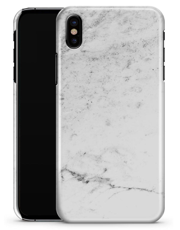 Grungy White Marble  - iPhone X Clipit Case