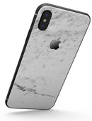 Grungy White Marble  - iPhone X Skin-Kit