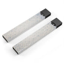 Grungy White and Blue Winter Damask  - Premium Decal Protective Skin-Wrap Sticker compatible with the Juul Labs vaping device