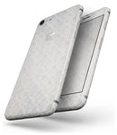 Grungy White and Blue Winter Damask  - Skin-kit for the iPhone 8 or 8 Plus