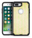 Grungy Yellow Faded Vertical Stripes - iPhone 7 Plus/8 Plus OtterBox Case & Skin Kits