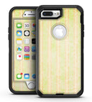 Grungy Yellow Faded Vertical Stripes - iPhone 7 Plus/8 Plus OtterBox Case & Skin Kits