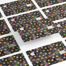 Halloween Color Stars - Premium Protective Decal Skin-Kit for the Apple Credit Card