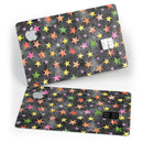Halloween Color Stars - Premium Protective Decal Skin-Kit for the Apple Credit Card