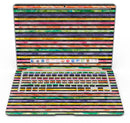 Halloween Color Stripes - MacBook Air Skin Kit