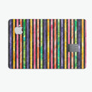 Halloween Color Stripes - Premium Protective Decal Skin-Kit for the Apple Credit Card
