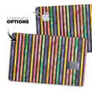 Halloween Color Stripes - Premium Protective Decal Skin-Kit for the Apple Credit Card