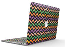 Halloween Watercolor Chevron Pattern - MacBook Air Skin Kit