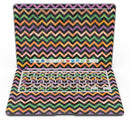 Halloween Watercolor Chevron Pattern - MacBook Air Skin Kit