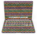 Halloween Watercolor Chevron Pattern - MacBook Air Skin Kit