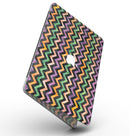 Halloween Watercolor Chevron Pattern - MacBook Pro with Retina Display Full-Coverage Skin Kit