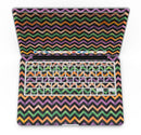 Halloween Watercolor Chevron Pattern - MacBook Pro with Retina Display Full-Coverage Skin Kit