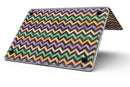 Halloween Watercolor Chevron Pattern - MacBook Pro with Retina Display Full-Coverage Skin Kit