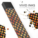 Halloween Watercolor Dots - Premium Decal Protective Skin-Wrap Sticker compatible with the Juul Labs vaping device