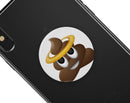Halo Poop Emoticon Emoji - Skin Kit for PopSockets and other Smartphone Extendable Grips & Stands