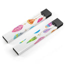 Hanging Feathers - Premium Decal Protective Skin-Wrap Sticker compatible with the Juul Labs vaping device