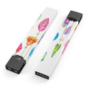 Hanging Feathers - Premium Decal Protective Skin-Wrap Sticker compatible with the Juul Labs vaping device