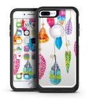 Hanging Feathers - iPhone 7 or 7 Plus Commuter Case Skin Kit