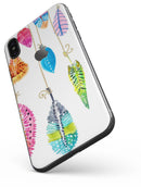Hanging Feathers - iPhone X Skin-Kit