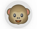 Happy Monkey Emoticon Emoji - Skin Kit for PopSockets and other Smartphone Extendable Grips & Stands