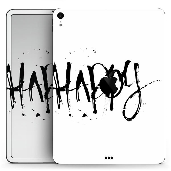 Happy Splatter - Full Body Skin Decal for the Apple iPad Pro 12.9", 11", 10.5", 9.7", Air or Mini (All Models Available)