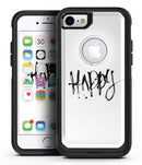 Happy Splatter - iPhone 7 or 7 Plus Commuter Case Skin Kit