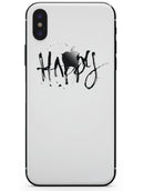 Happy Splatter - iPhone X Skin-Kit