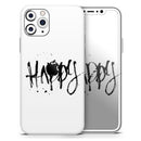 Happy Splatter  - Protective Skin Wrap & Decal – Compatible with iPhone SE to iPhone 17 Pro Max (All Models)