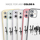Happy Splatter  - Protective Skin Wrap & Decal – Compatible with iPhone SE to iPhone 17 Pro Max (All Models)